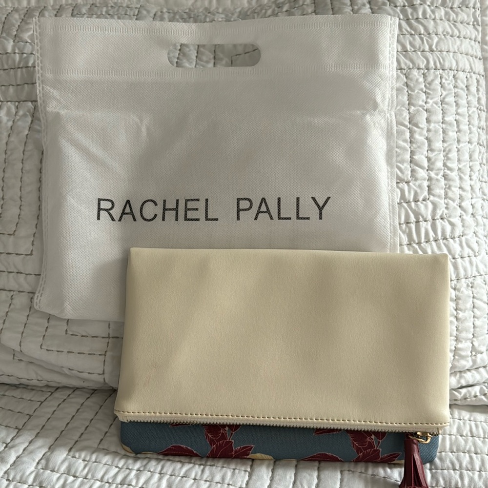 Rachel Pally Cream and Floral clutch